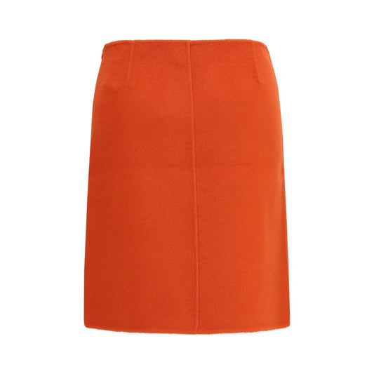 P.A.R.O.S.H. Multicolor Wool Oves Aries Mini Skirt