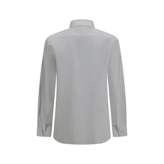 Giorgio Armani White Cotton Dress Shirt