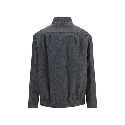 Blazé Milano Gray Wool Oves Aries Shell Jacket