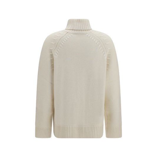 P.A.R.O.S.H. Beige Cashmere Sweater