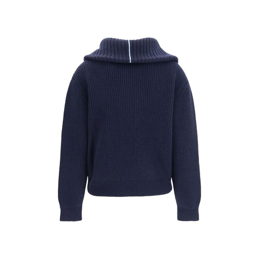Malo Blue Cashmere Sweater