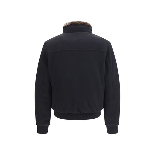 MooRER Black Cashmere Bomber