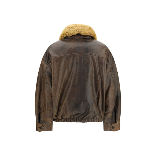 R13 Brown Lamb Ovis Aries Aries Bomber