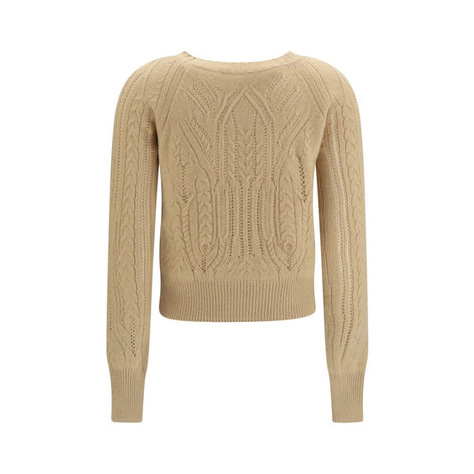 Ermanno Scervino Beige Cashmere Sweater