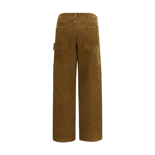 Golden Goose Brown Cotton Cargo Pants