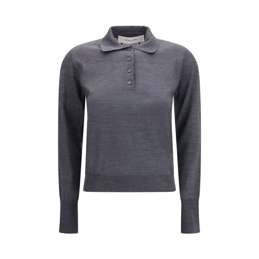 Golden Goose Gray Wool Oves Aries Shirt
