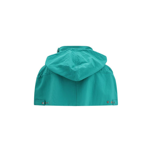 Prada Blue Nylon Coat