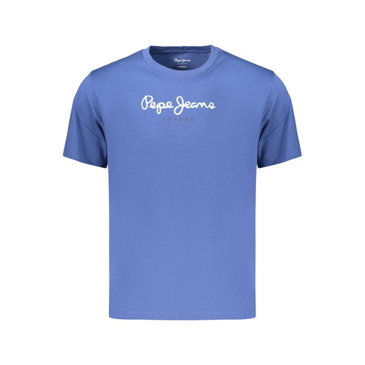 Pepe Jeans Blue Cotton Men's T-Shirt