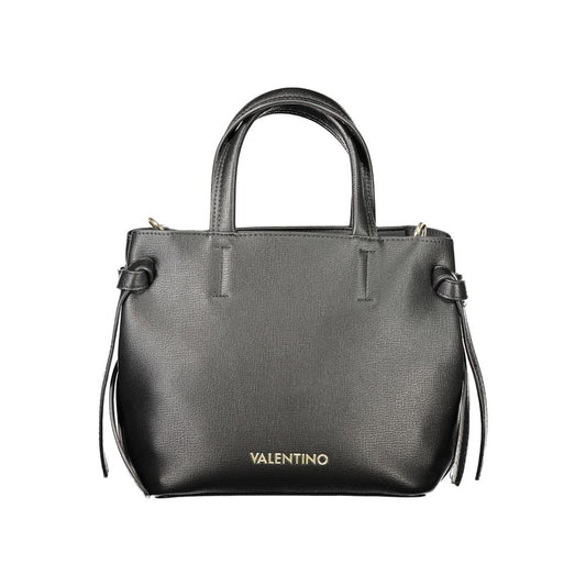 Mario Valentino Black Polyurethane Women's Bag