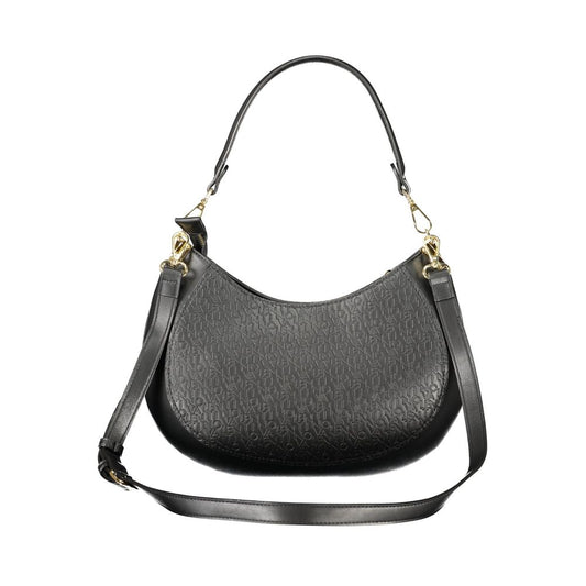 Mario Valentino Black Polyurethane Women's Bag