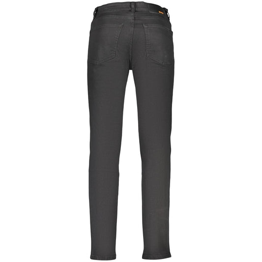 Hugo Boss Black Cotton Men's Jeans