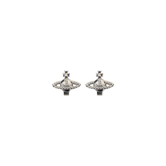 Vivienne Westwood Gray Brass Earrings