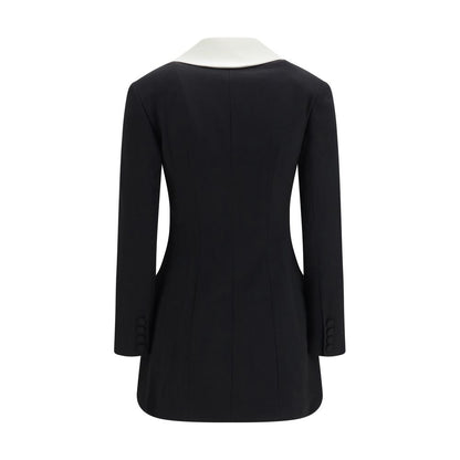 Self-Portrait Black Wool Oves Aries Blazer