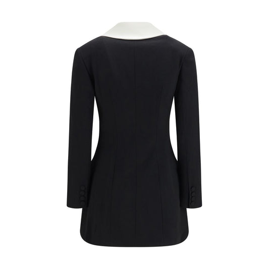 Self-Portrait Black Wool Oves Aries Blazer