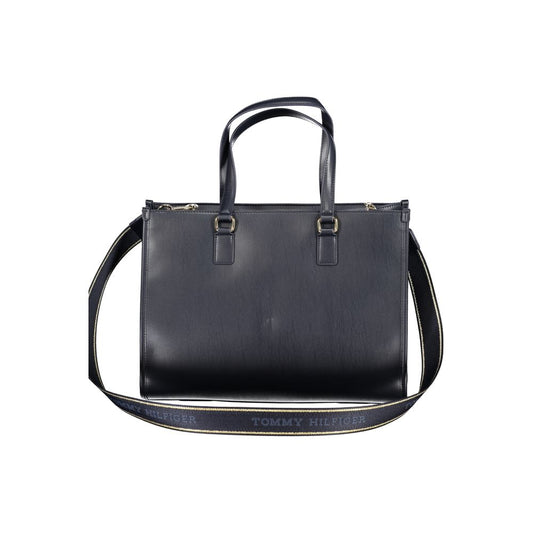 Tommy Hilfiger Blue Polyurethane Women's Bag