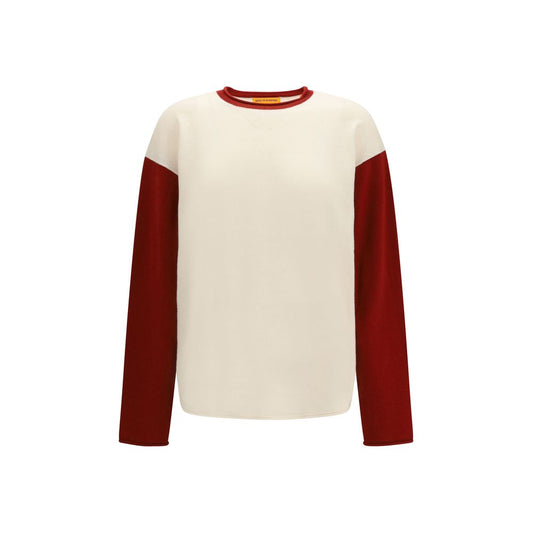 Guest in Residence White Cashmere Sweatshirt