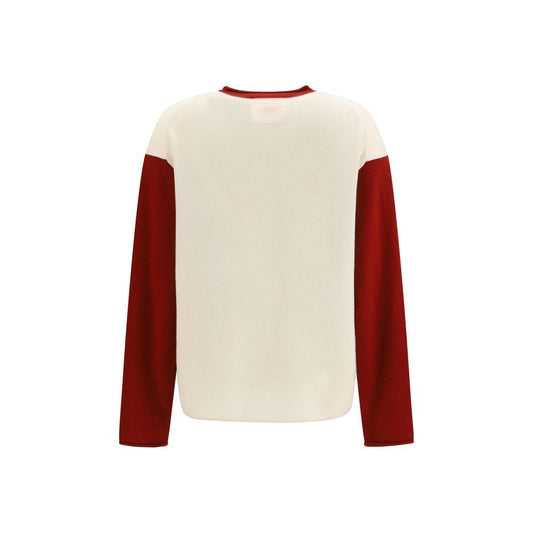 Guest in Residence White Cashmere Sweatshirt