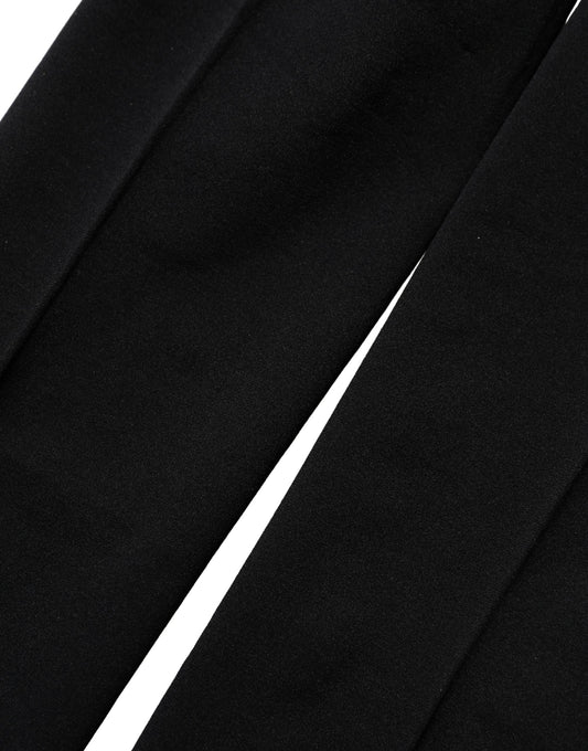 Dolce & Gabbana Black Nylon Sheer Tights Stockings Pantyhose Socks