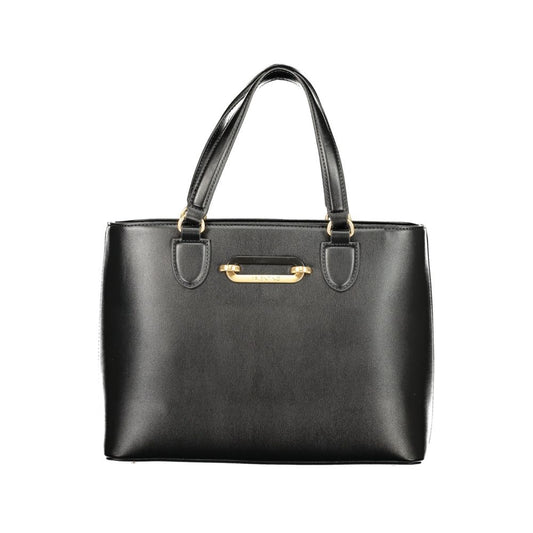 Mario Valentino Black Polyurethane Women's Bag