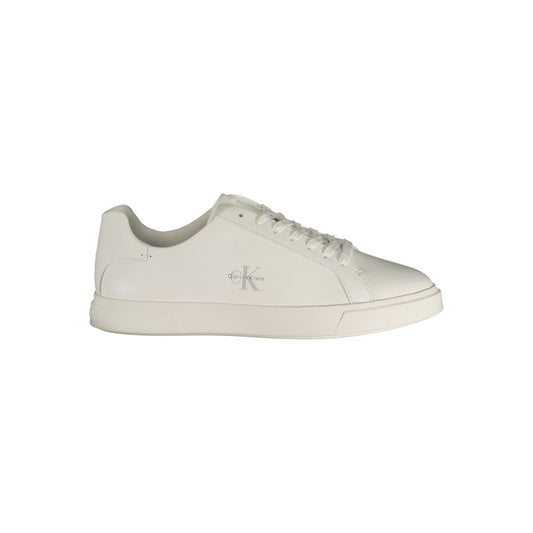 Calvin Klein White Polyurethane Women's Sneaker