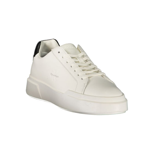Calvin Klein White Leather Men's Sneaker