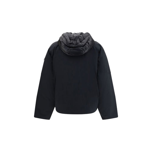 Moose Knuckles Black Nylon Bomber