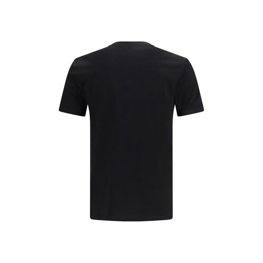 Versace Black Cotton T-Shirt