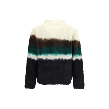 Sacai Multicolor Wool Oves Aries Cardigan
