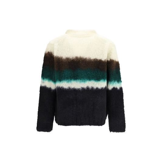 Sacai Multicolor Wool Oves Aries Cardigan