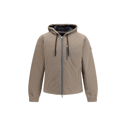 Moose Knuckles Beige Nylon Full-Length Jacket