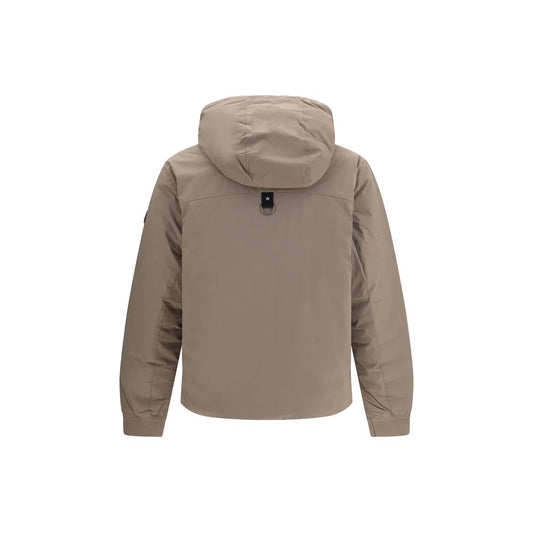 Moose Knuckles Beige Nylon Full-Length Jacket