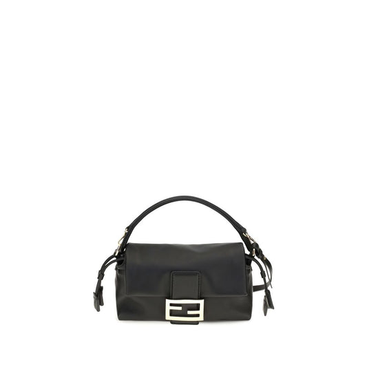 Fendi Black Lamb Ovis Aries Aries Handbag