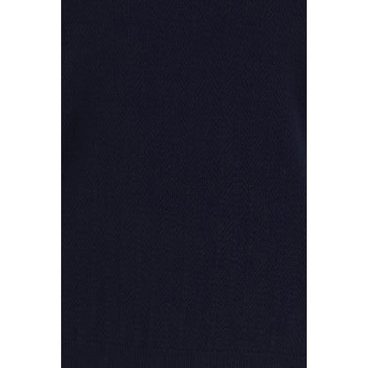 Brooksfield Blue Wool Oves Aries Sweatshirt