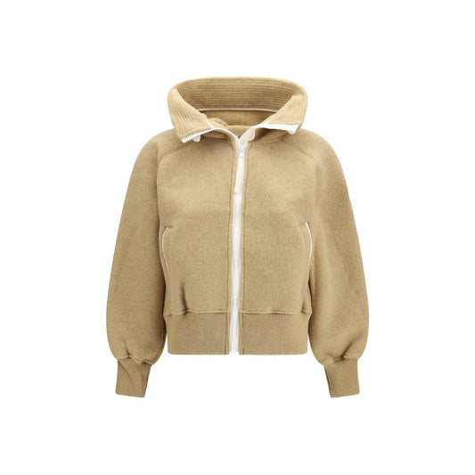 Canada Goose Brown Wool Oves Aries Bomber
