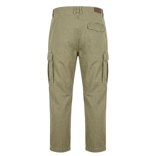 Trussardi Jeans Green Cotton Men Pants