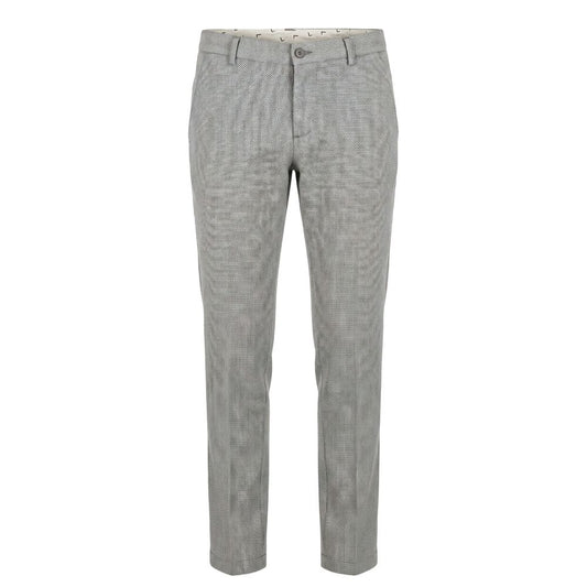 Trussardi Jeans Blue Flax Mens Pants