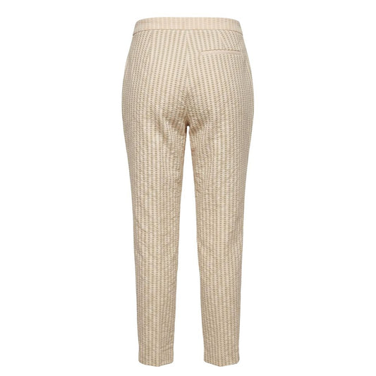 Trussardi Beige Viscose Women Pants
