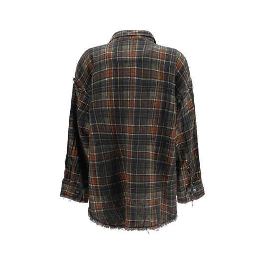 R13 Multicolor Cotton Pattern Shirt
