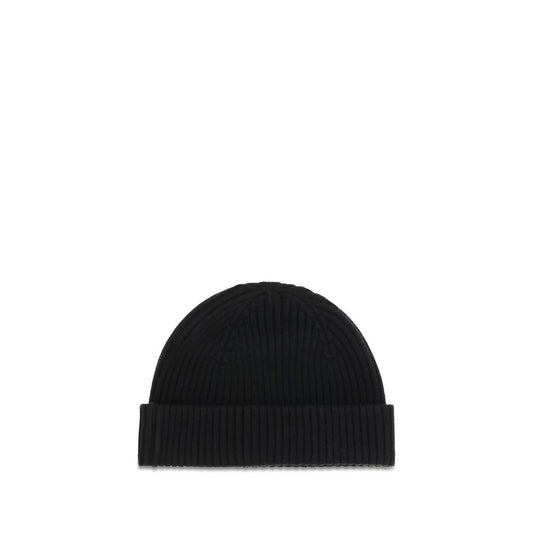 Parajumpers Black Wool Oves Aries Beanie