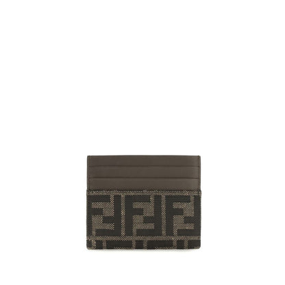 Fendi Brown Polyester Wallet