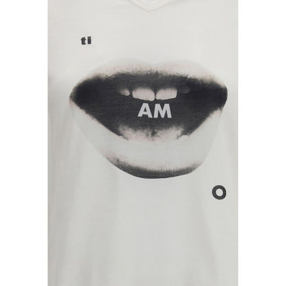 Fendi White Cotton T-Shirt