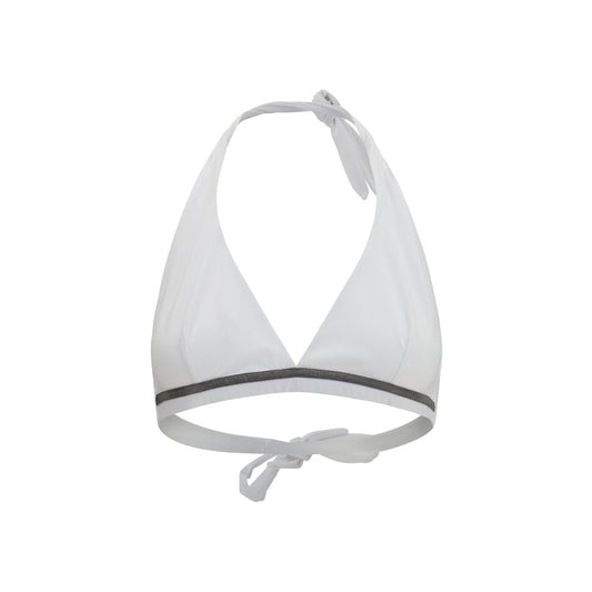 Brunello Cucinelli White Polyamide Bikini