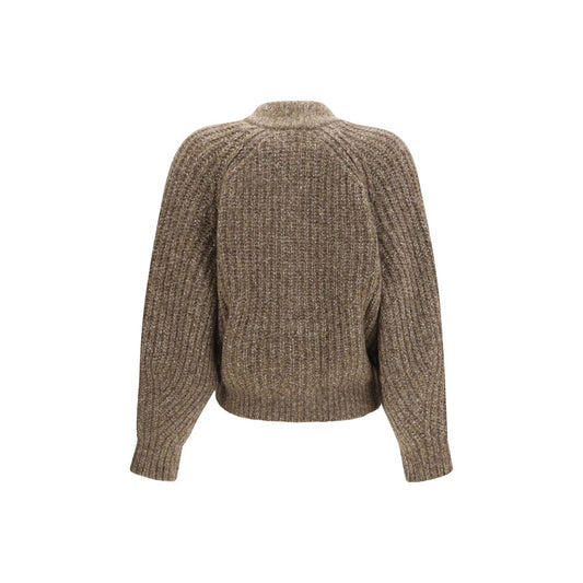 Brunello Cucinelli Brown Cashmere Cardigan