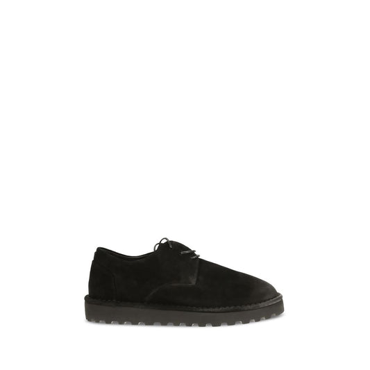 Marsell Black Calf Leather Bos Taurus Oxfords And Derbies