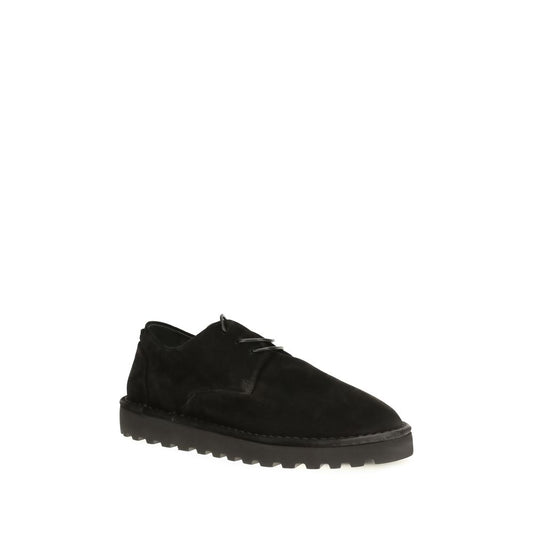 Marsell Black Calf Leather Bos Taurus Oxfords And Derbies