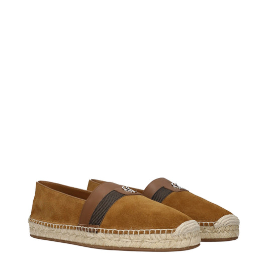 Christian Louboutin Brown Leather Espadrilles