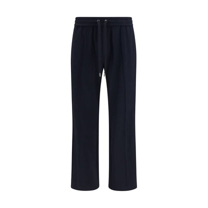 Dolce & Gabbana Blue Polyamide Athletic Pants