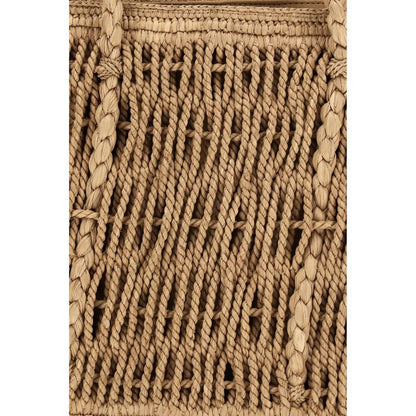 The Row Beige Raffia Shoulder Bag