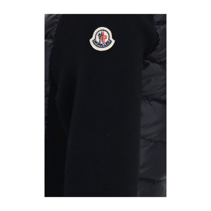 Moncler Black Polyamide Cardigan