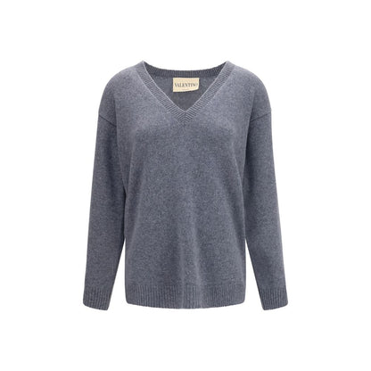 Valentino Garavani Gray Cashmere Sweater